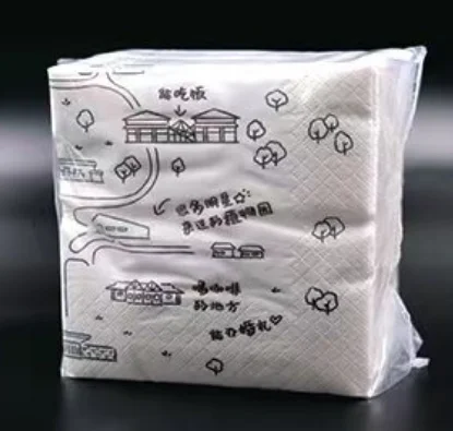 正方形纸巾（大包）