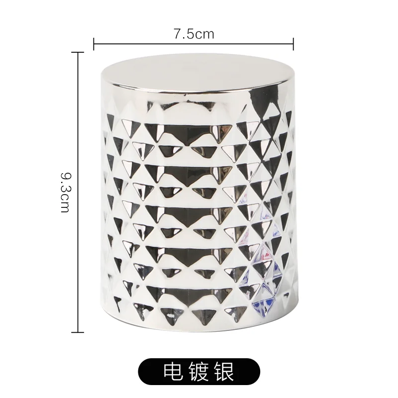 平顶闪钻色盅