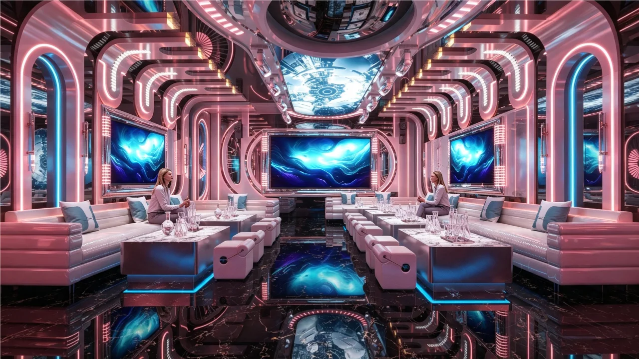 赛博星穹・未来科技派对包厢