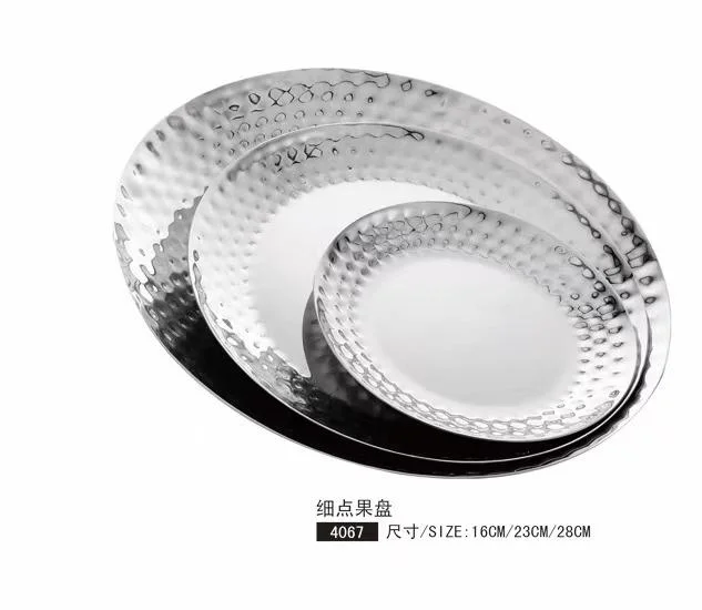 不锈钢锤点果盘