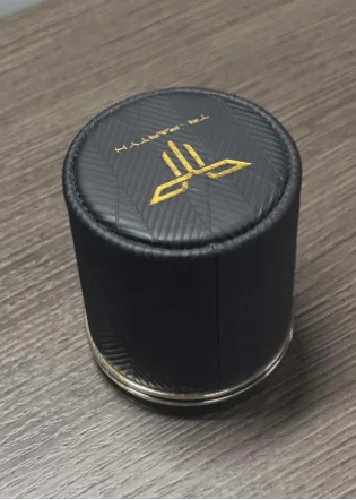 双环皮色盅