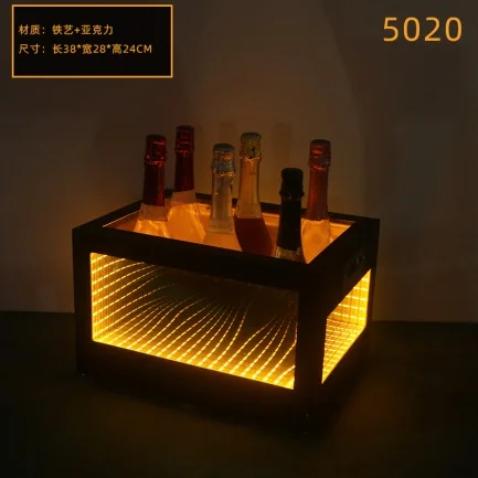 发光洋酒香槟桶