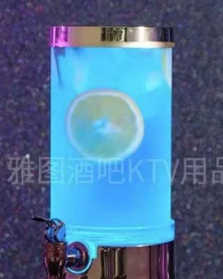 发光圆柱扎啤桶