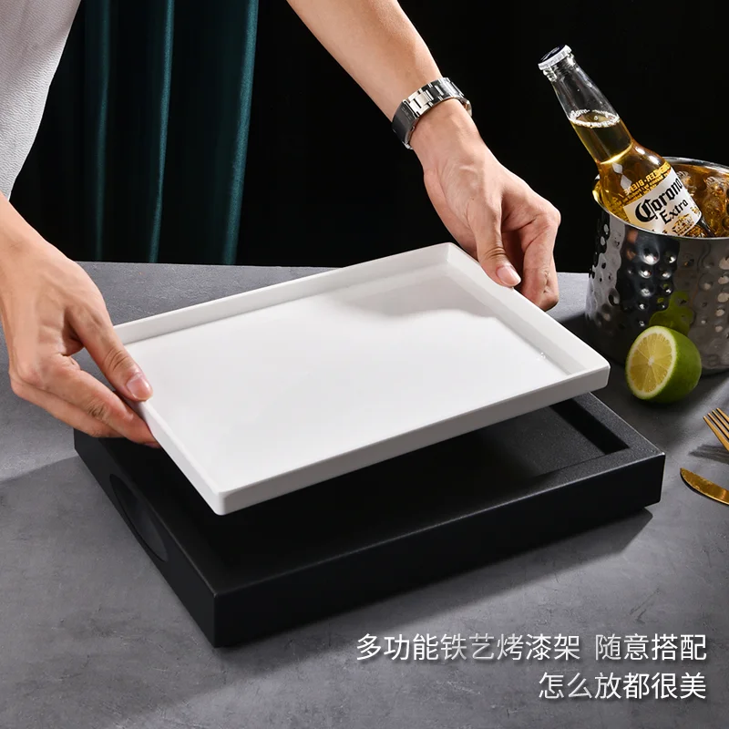 仿瓷长方果盘