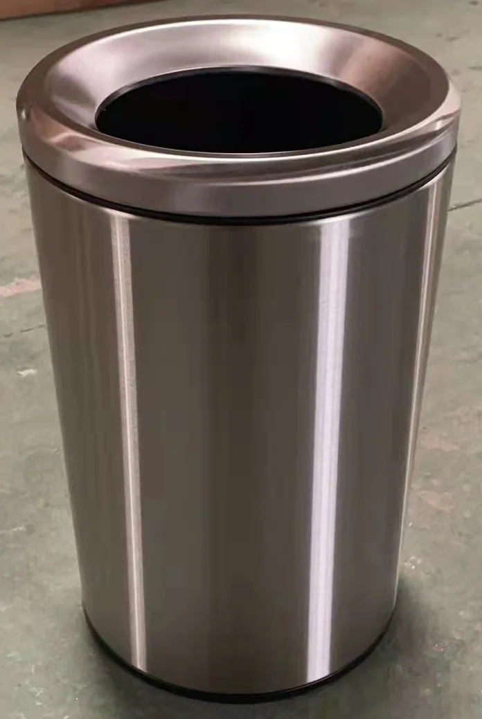 双层圆筒垃圾桶