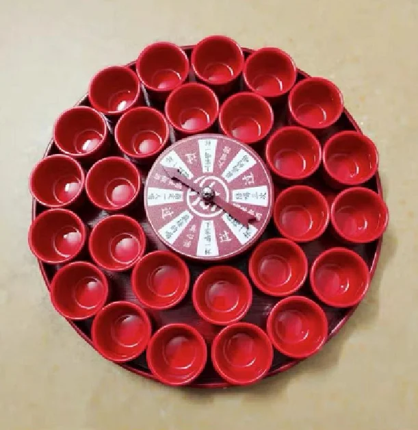 斗酒酒具红尘游戏转盘
