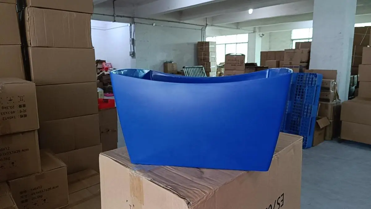 一体无柄啤酒箱 - 蓝色