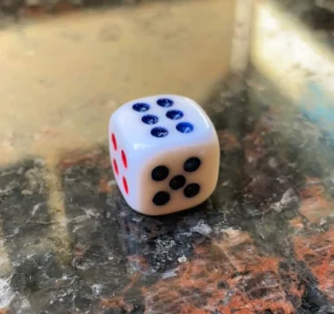 亚克力色子