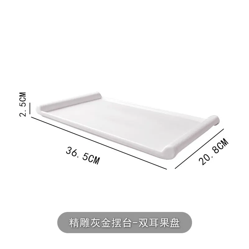 精雕灰金摆台