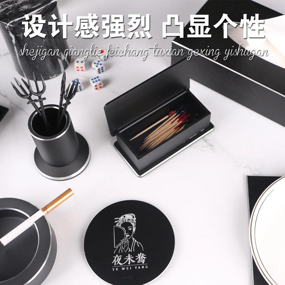 黑钛铝摆台