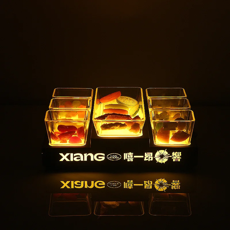 单层发光果盘架系列