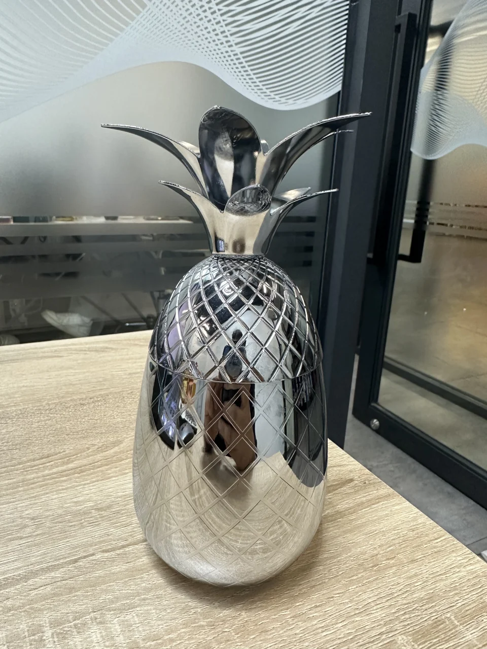 电镀菠萝杯 500ml