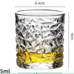 冰花酒杯