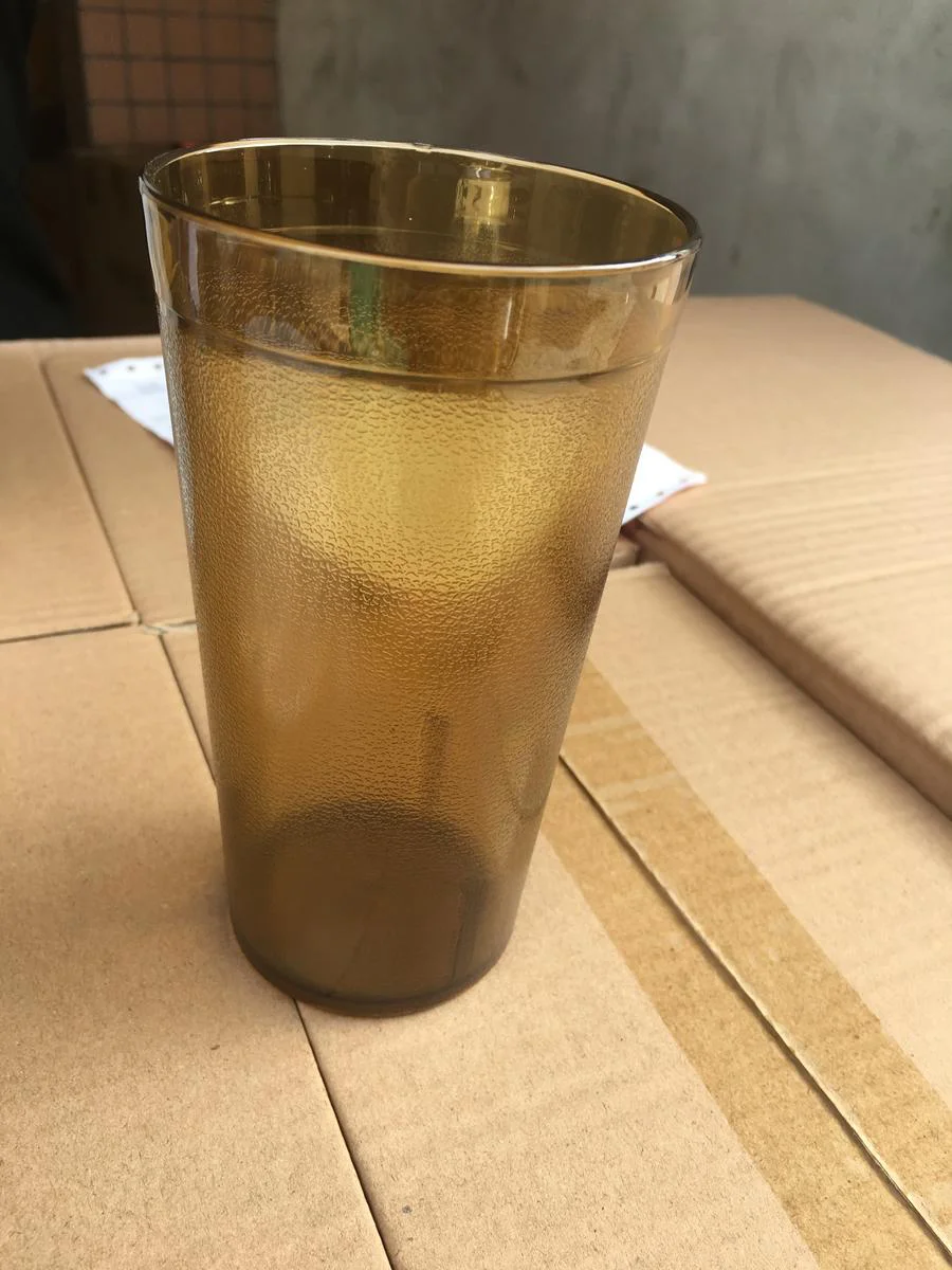PC塑料磨砂水杯