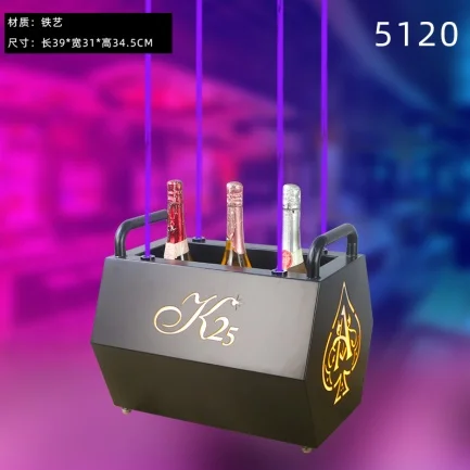 发光洋酒香槟桶