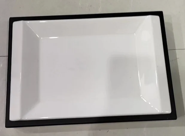 反边仿瓷果盘