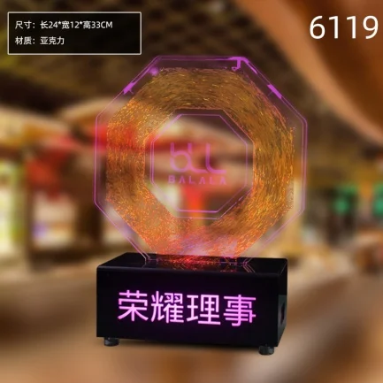 桌面发光灯牌