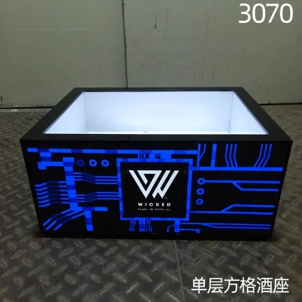 发光洋酒香槟桶