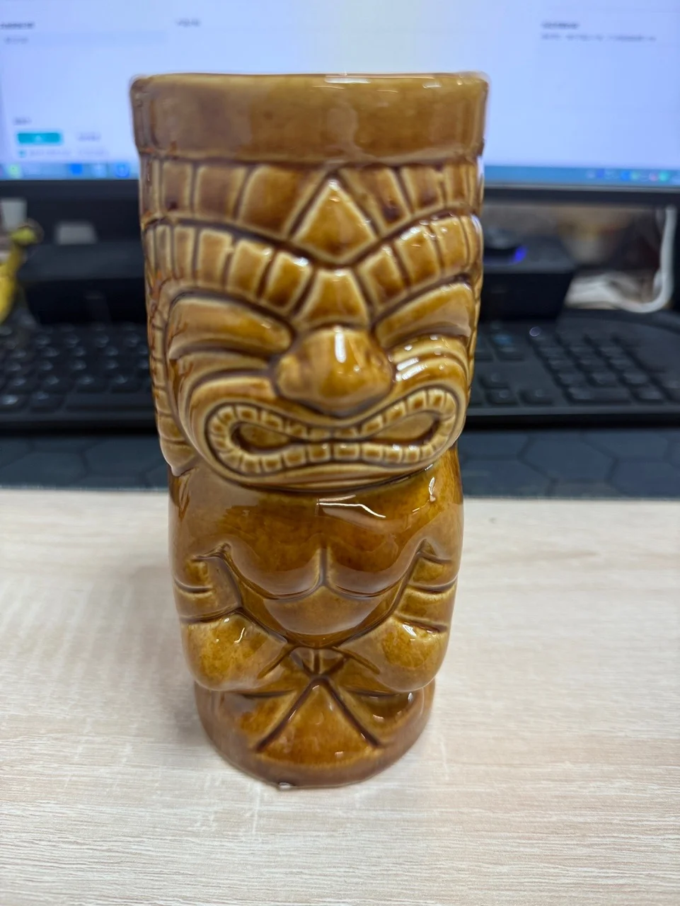 陶瓷TIKI鬼脸杯