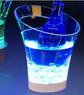 发光斜口香槟桶