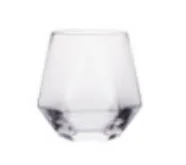 玻璃六角威士忌杯