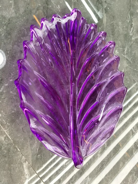 亚克力羽毛果盘