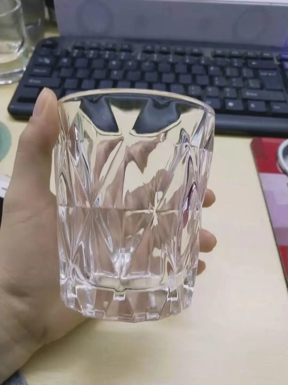 玻璃 伯爵大菱形酒杯
