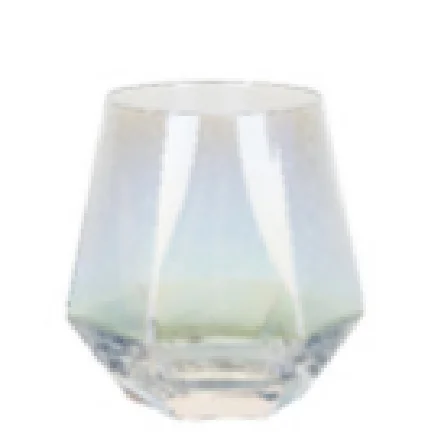 玻璃六角威士忌杯