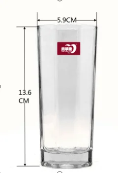 玻璃圆柱直身杯