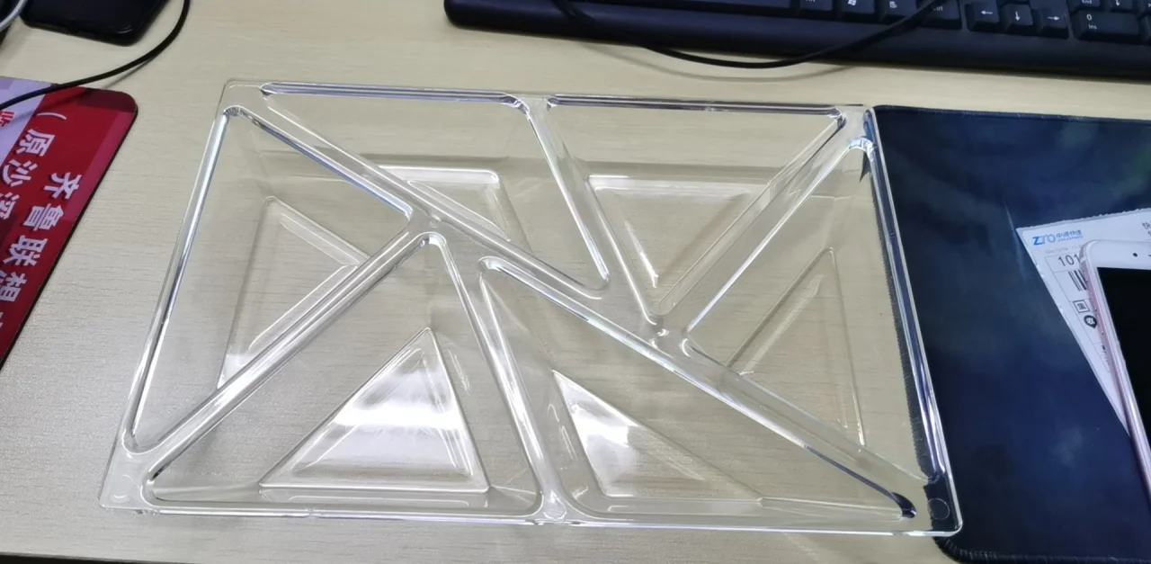 6合1 三角拼接小吃盘
