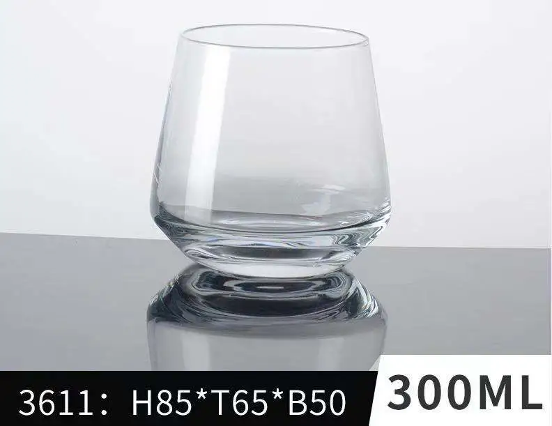 玻璃鼓形杯