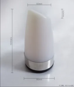 发光小斜口灯薄电池