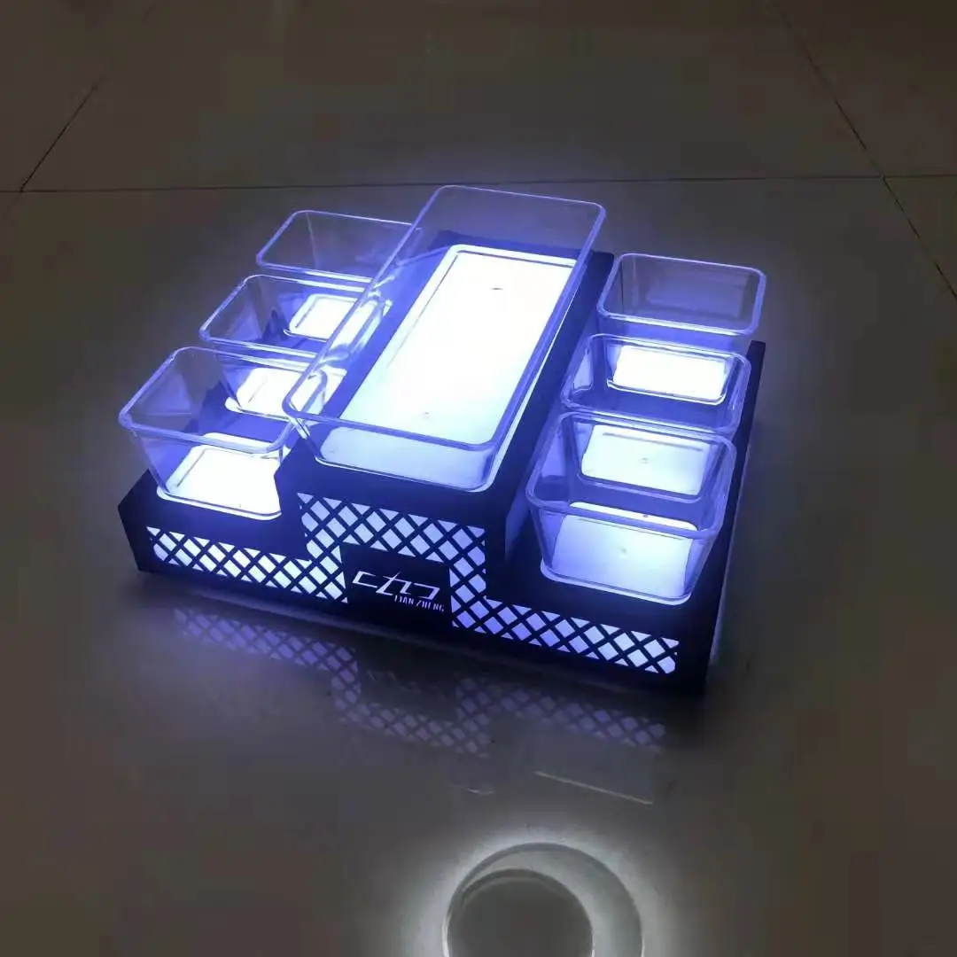 单层发光果盘架系列
