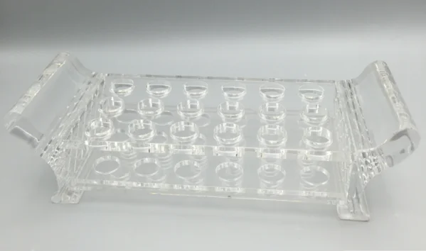 亚克力鼎形18头试管架
