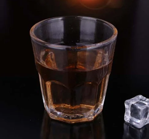 玻璃八角杯