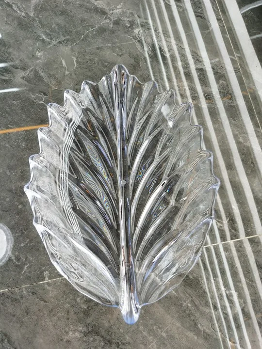 亚克力羽毛果盘