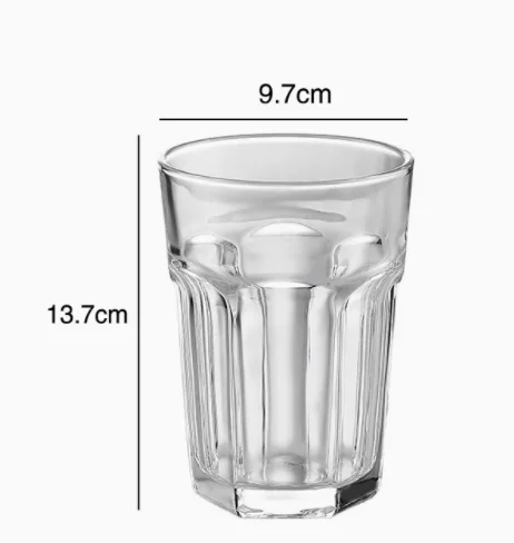 玻璃六角福佳杯