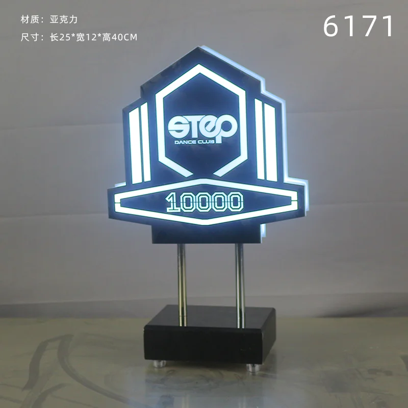 桌面发光灯牌