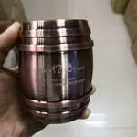 电镀酒桶色盅