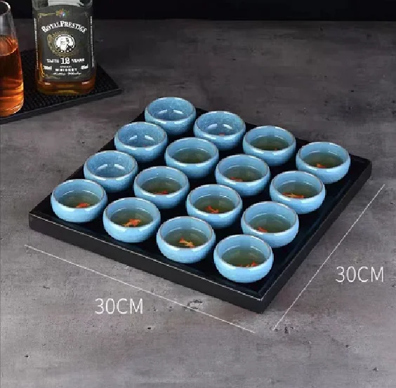 斗酒酒具果酒小鱼杯