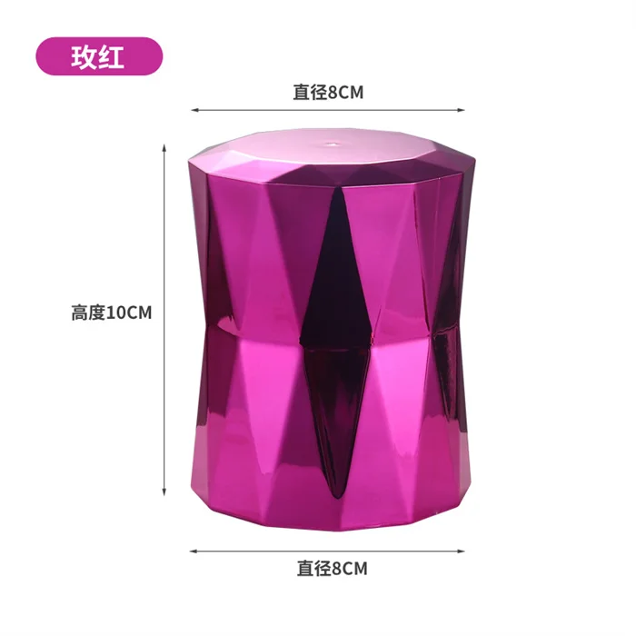 网格钻石色盅