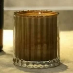 玻璃 竖条纹杯