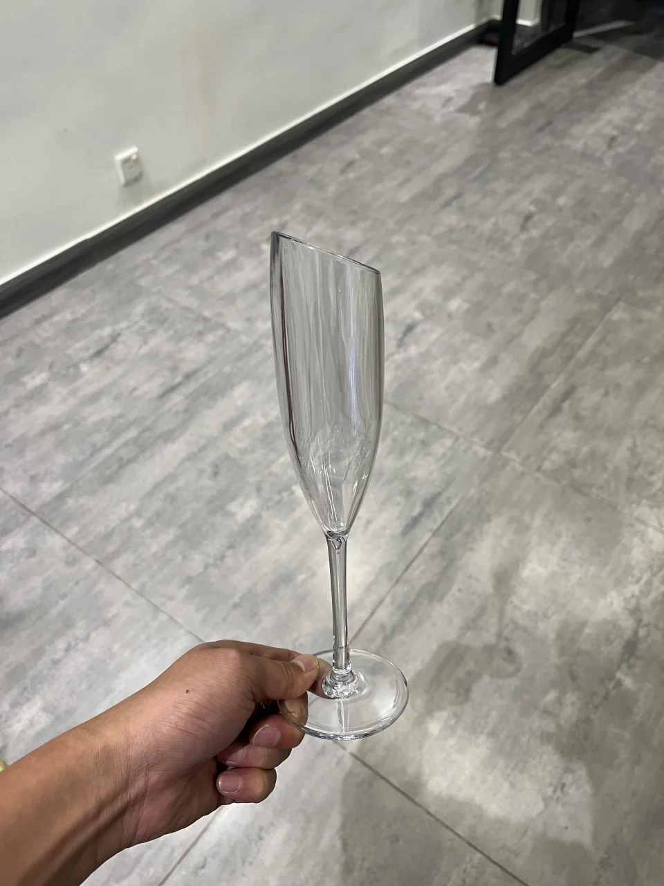 PC斜口香槟杯