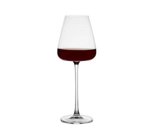 水晶凹底红酒杯