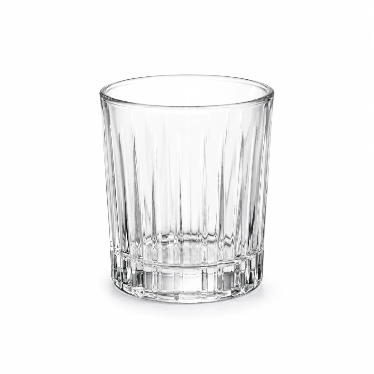 玻璃 刻花烈酒杯