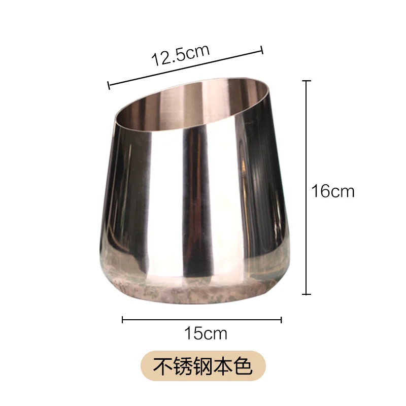 斜口垃圾盅