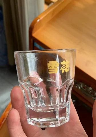 玻璃八角杯