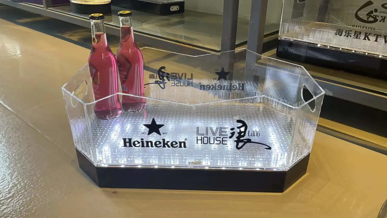 PC菱角发光啤酒箱