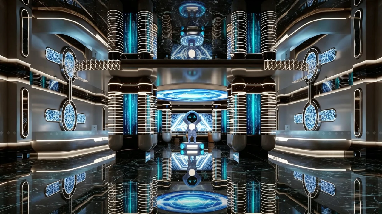 赛博矩阵・星际舱体派对空间