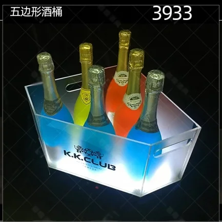 发光洋酒香槟桶